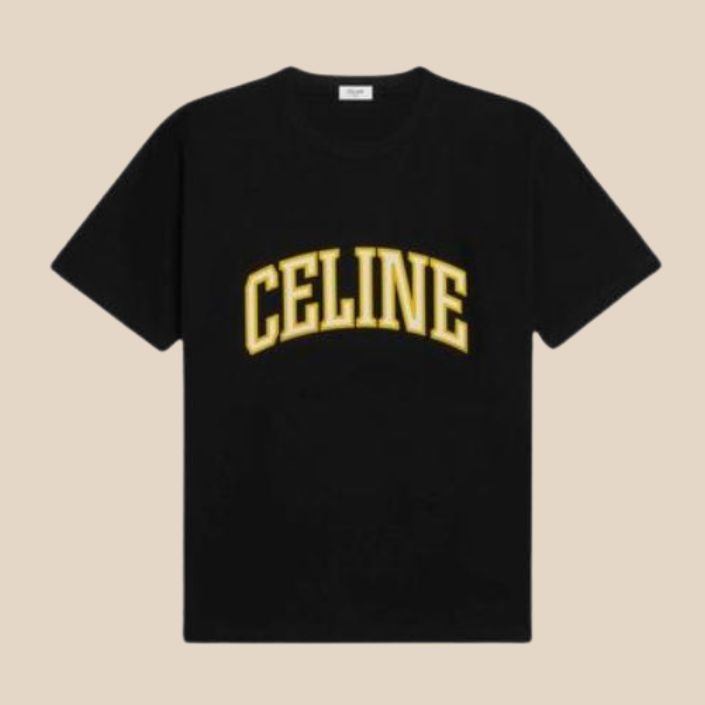 Celine Loose T-Shirt In Cotton Jersey