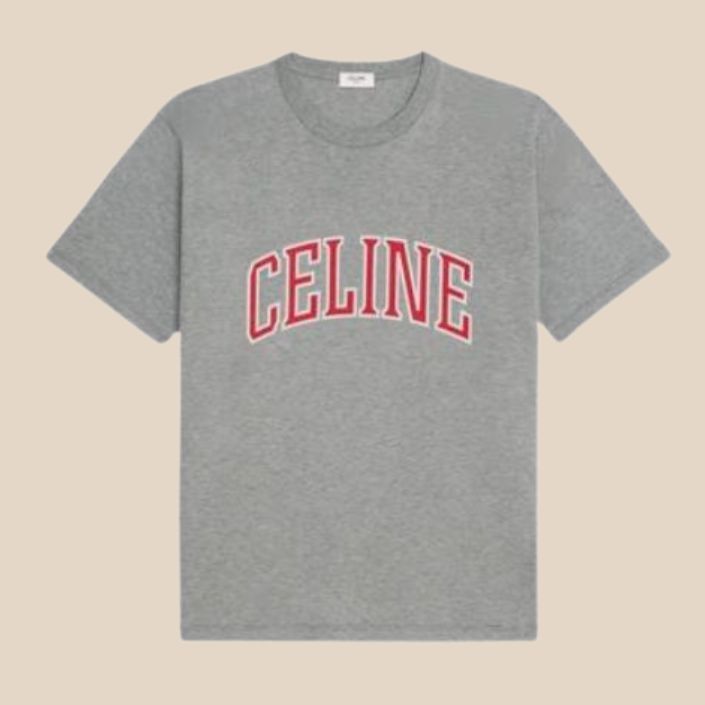 Celine Loose T-Shirt In Jersey Cotton