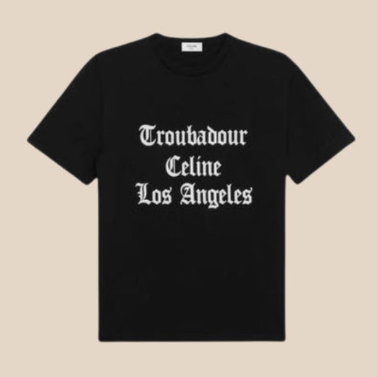Troubadour Loose T-Shirt In Cotton Jersey